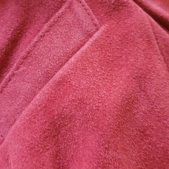 𝅺rachel  Zoe leather/suade jacket size 2 - Picture 5 of 14